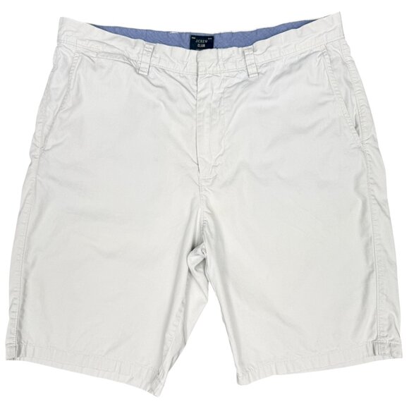 Men's J. CREW Club 10.5" Chino Shorts in Khaki‎ | Size 34 - Picture 1 of 6